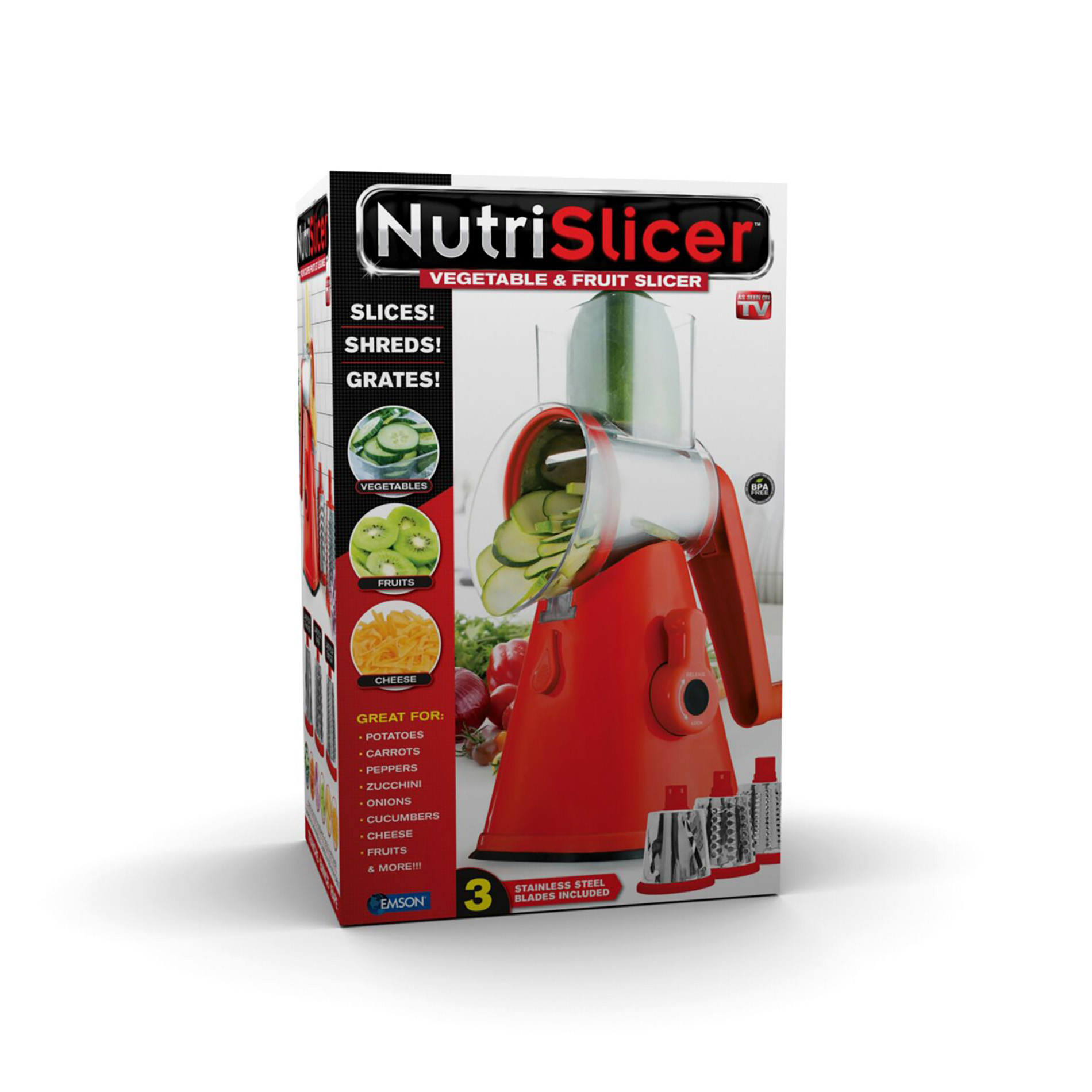 As Seen On TV NutriSlicer Vegetable and Fruit Slicer