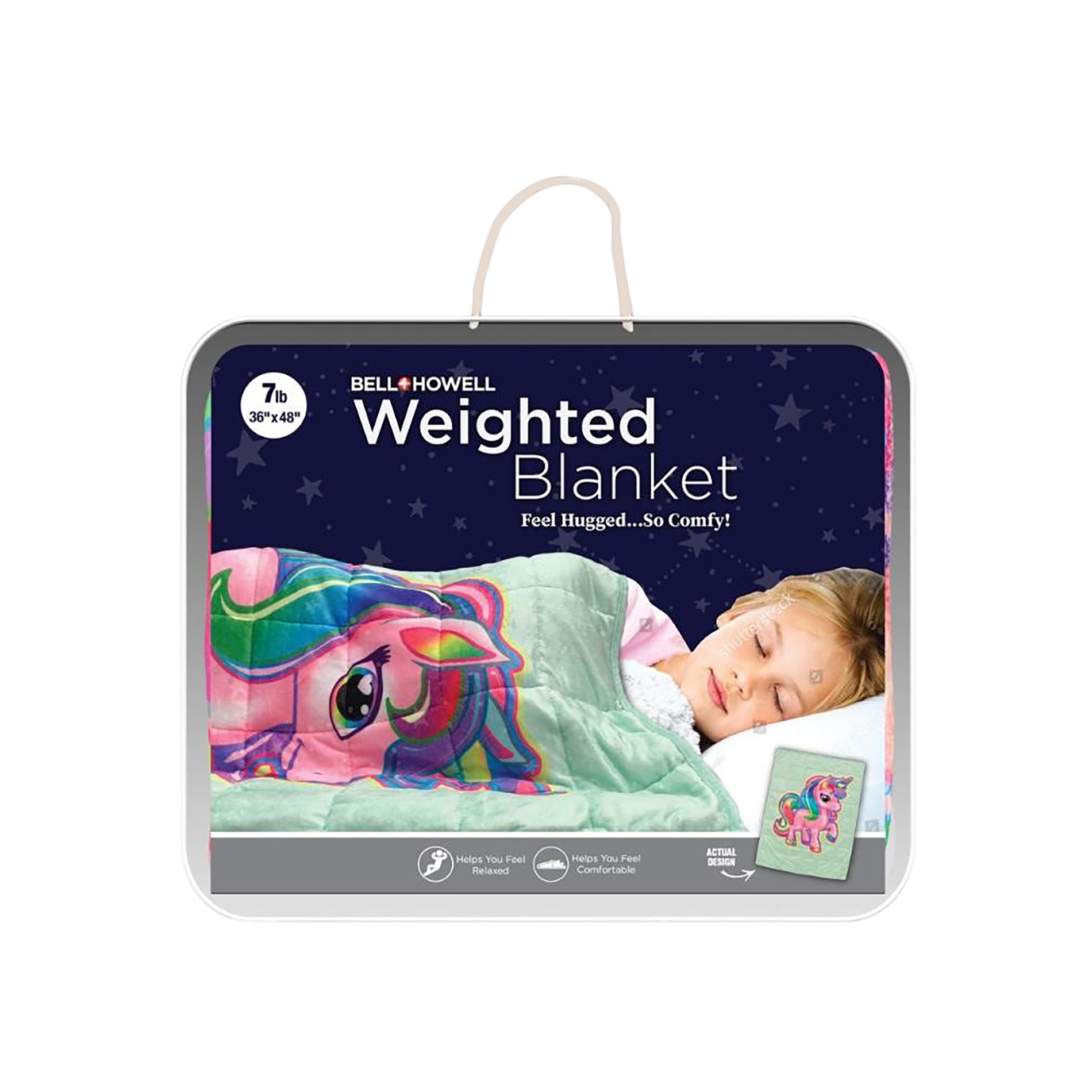 Bell + Howell Girls Weighted Blanket