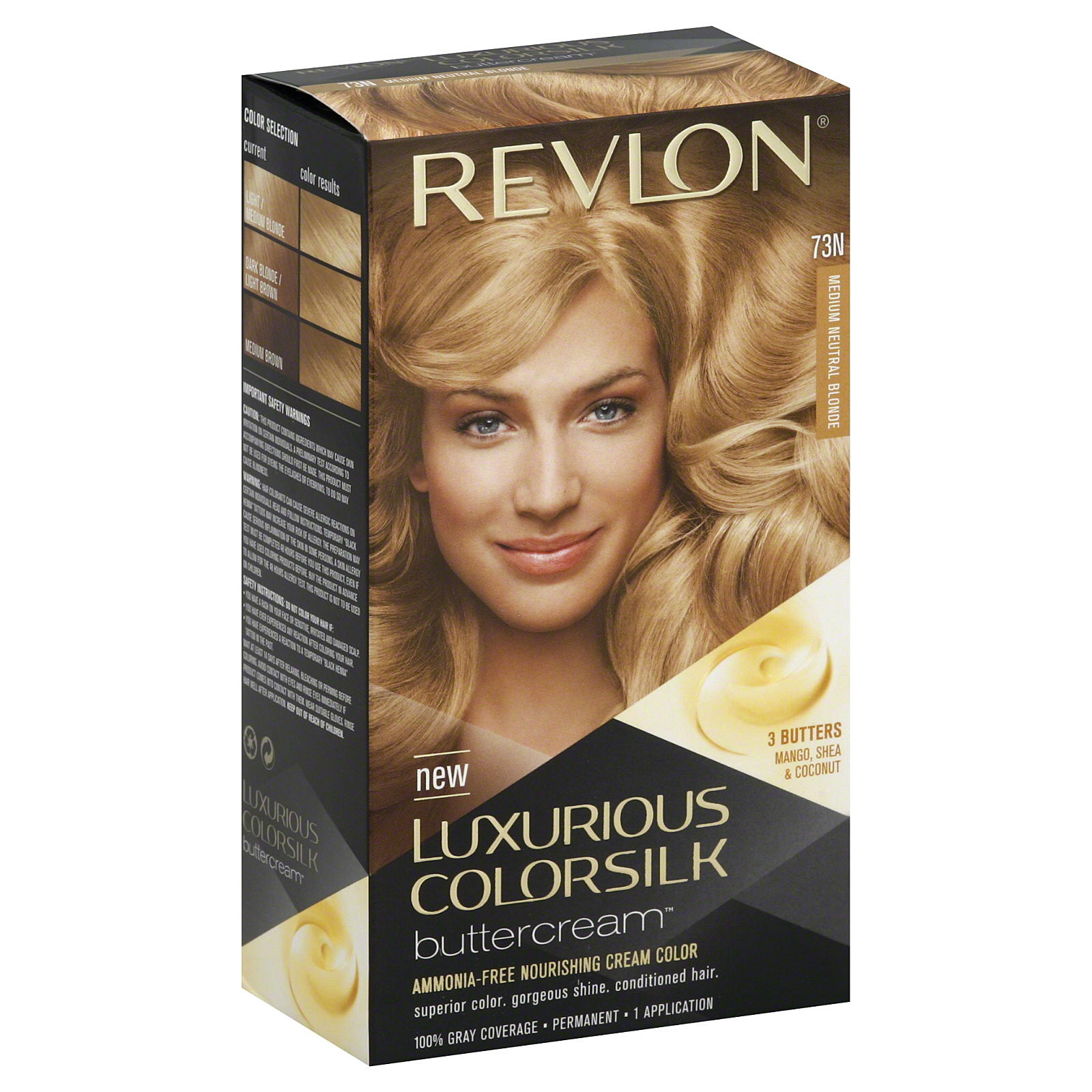 Revlon Luxurious ColorSilk Buttercream Permanent Hair Color