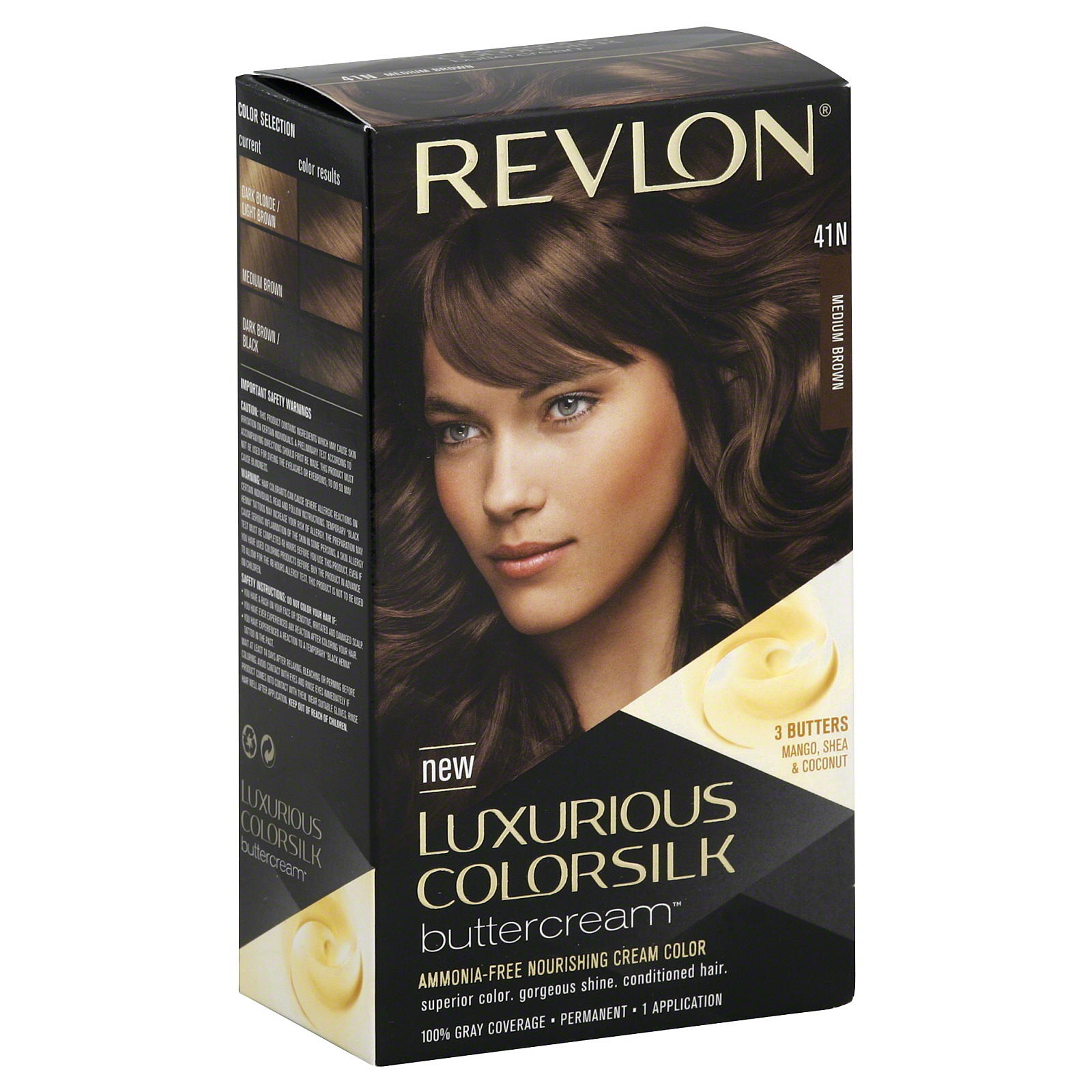 Revlon Luxurious ColorSilk Buttercream Permanent Hair Color
