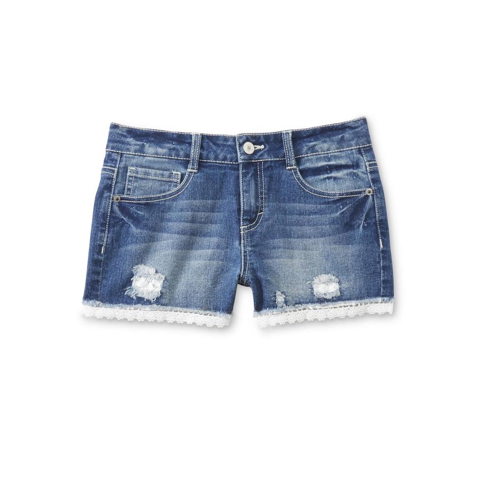 Canyon River Blues Girl's Deconstructed Jean Shorts