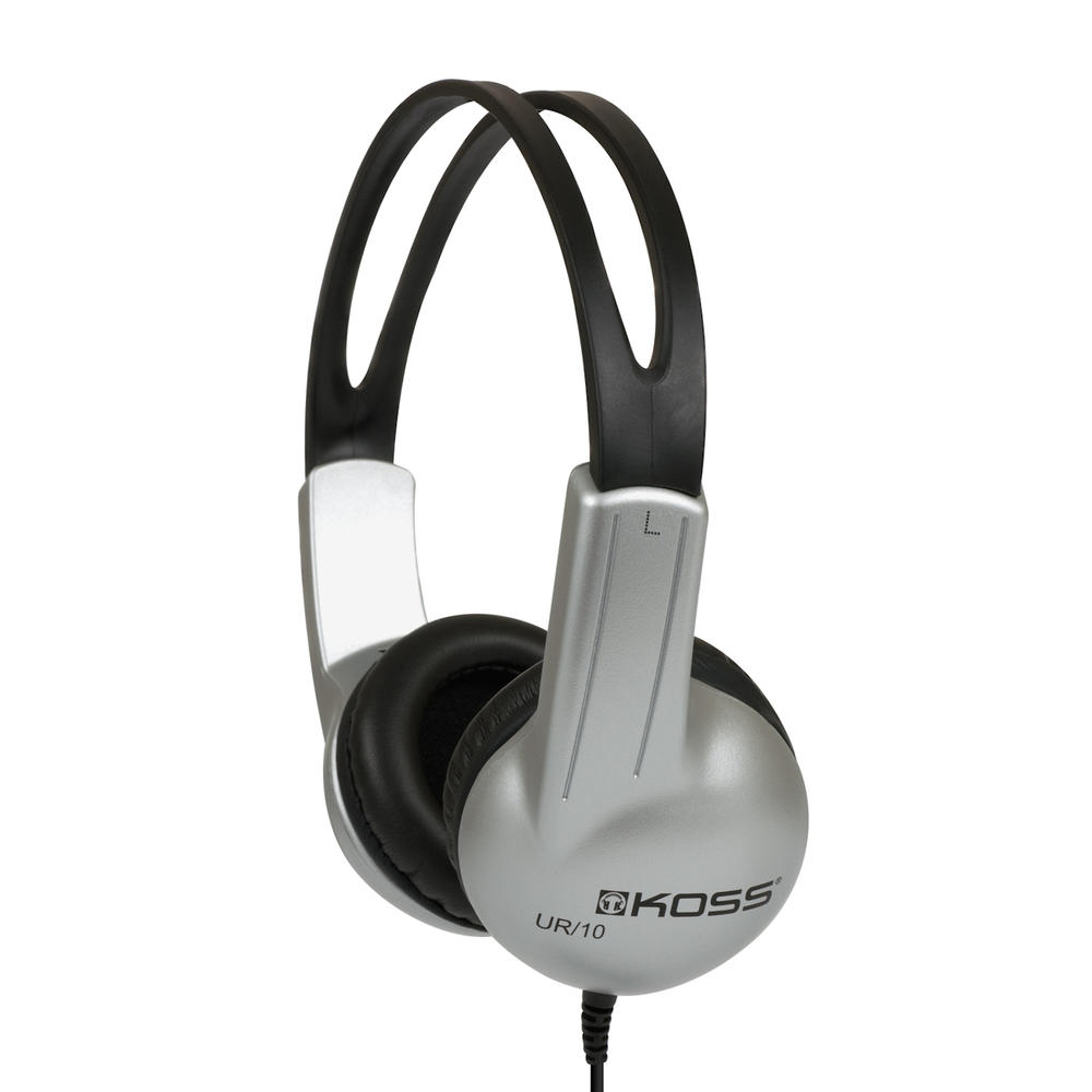 Koss 159170 Stereo Headphones  Silver/Black