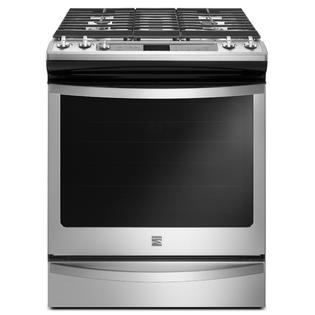 Kenmore 75123 5.8 cu. ft. Slide-In Gas Range with True Convection -  Stainless Steel