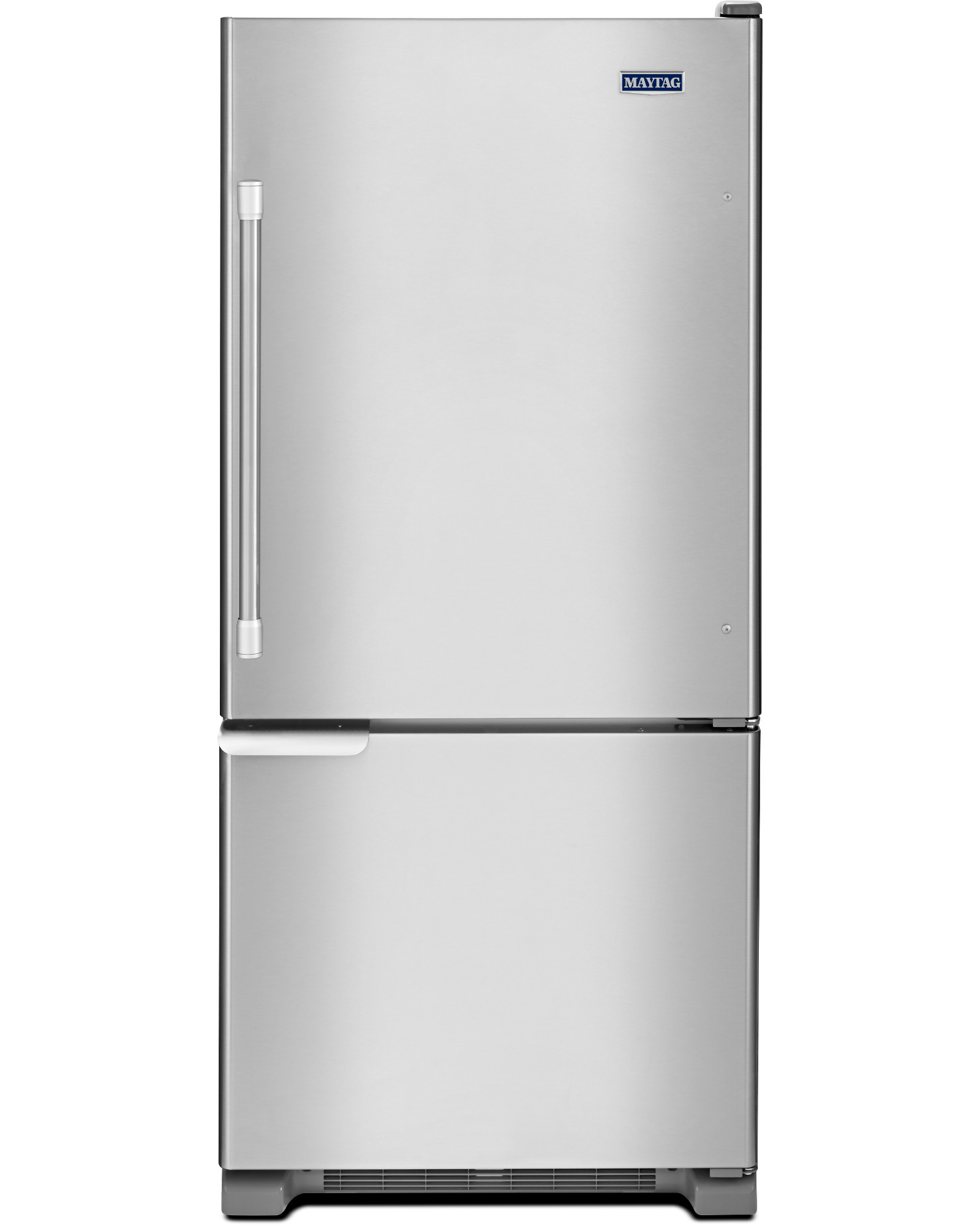 Maytag MBF1953DEM 19 cu. ft. Single Door Bottom Freezer Refrigerator Stainless Steel