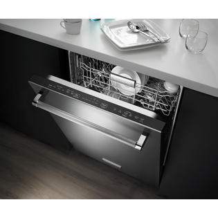 KitchenAid KDTE254ESS 24" Top Control Built-In Dishwasher ...