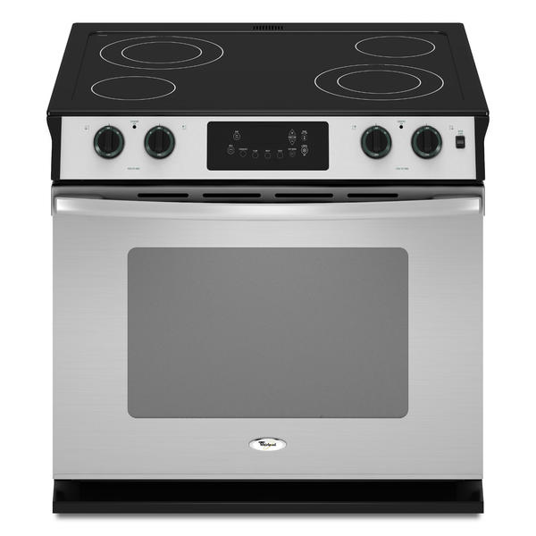 Whirlpool WDE350LVS 4.5 cu. ft. DropIn Electric Range Stainless