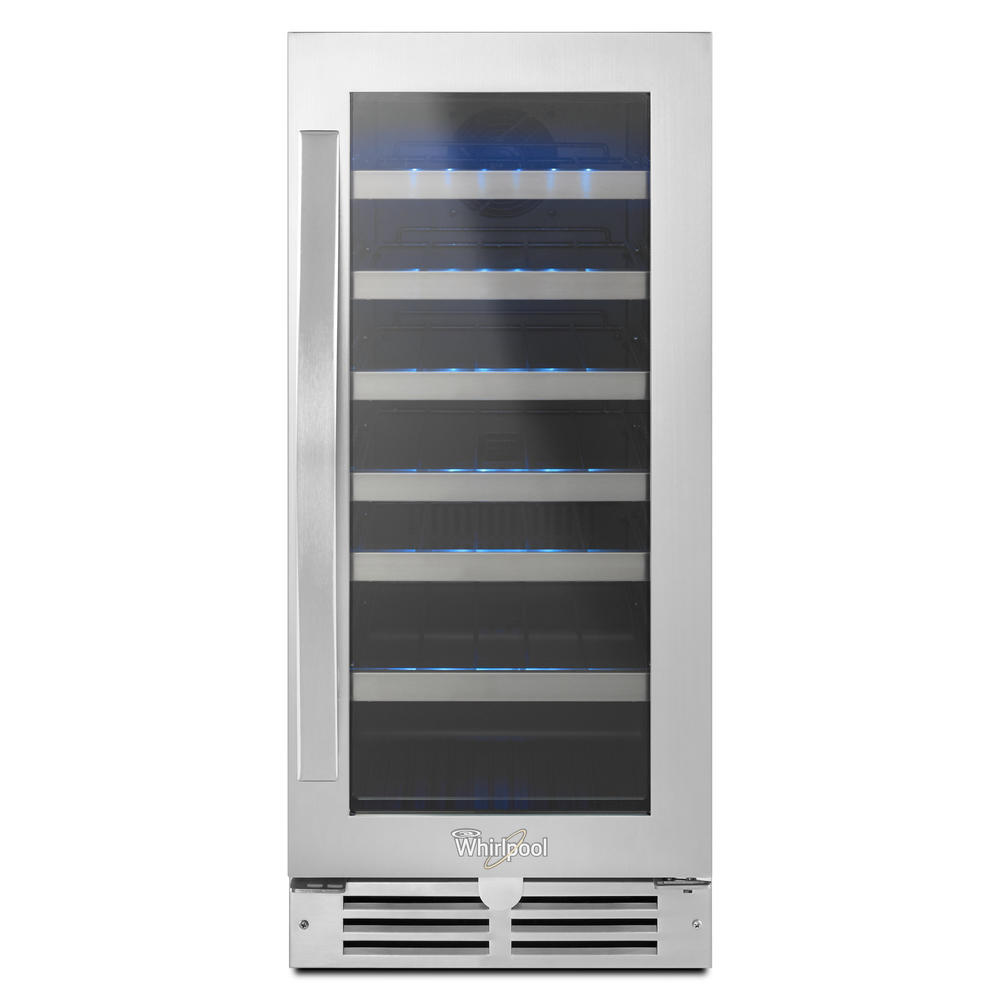 Whirlpool WUW35X15DS 15" Undercounter Wine Center Stainless Steel