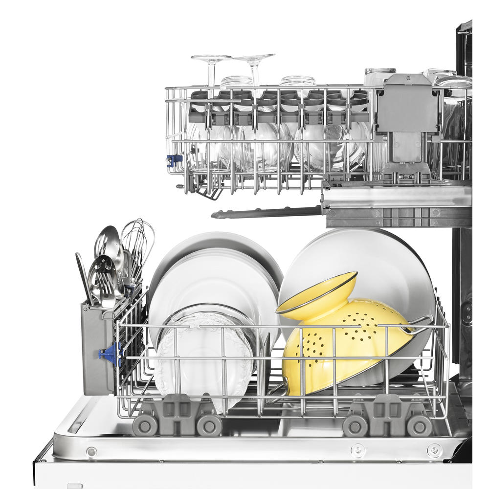 Whirlpool WDTA50SAHW  24" Built-In Dishwasher w/ TotalCoverage Spray Arm - White