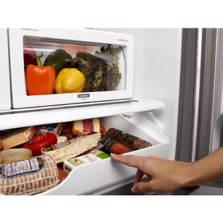 KitchenAid KFCP22EXMP 21.9 Cu. Ft. Counter-Depth Bottom ...
