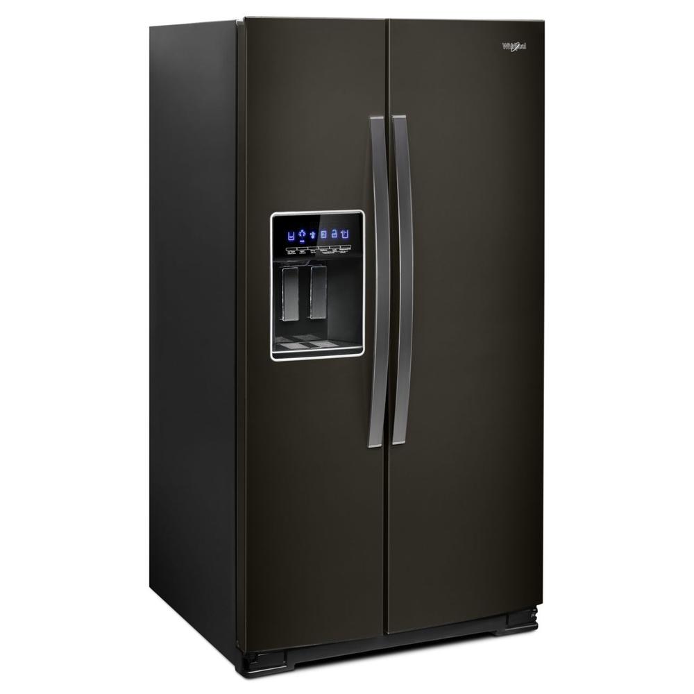 Whirlpool WRS588FIHV 28 cu. ft. SidebySide Refrigerator Black Stainless Steel