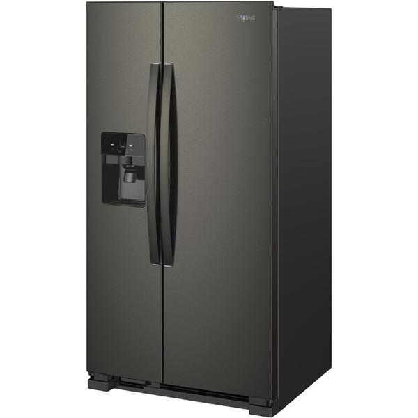 Whirlpool WRS321SDHB 21 Cu.Ft Black SideBySide Refrigerator