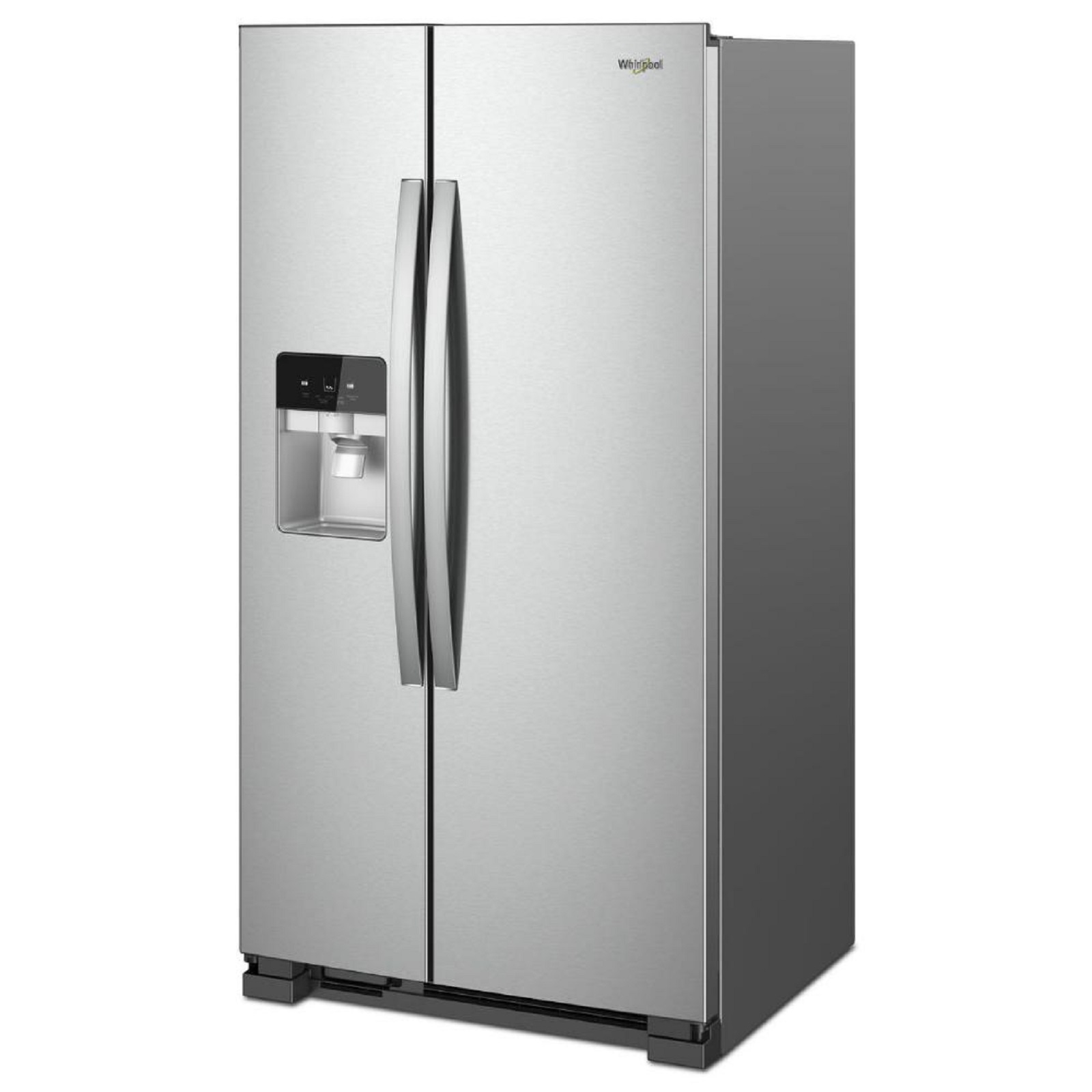 Whirlpool WRS325SDHZ 24.6 Cu. Ft. Side-by-Side Refrigerator - Stainless Whirlpool Refrigerator Side By Side Stainless Steel
