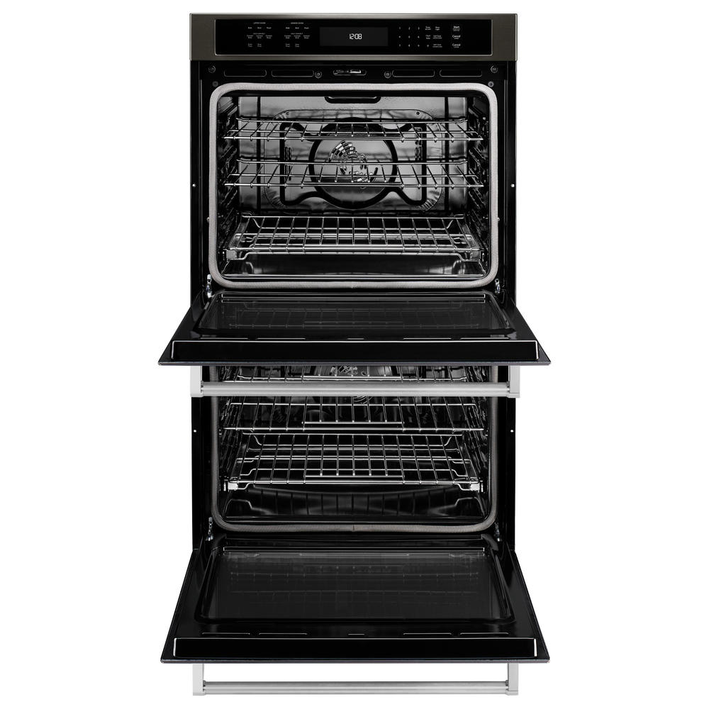 KitchenAid KODE500EBS  30" Double Wall Oven w/ Even-Heat&#8482; True Convection -  Black Stainless Steel