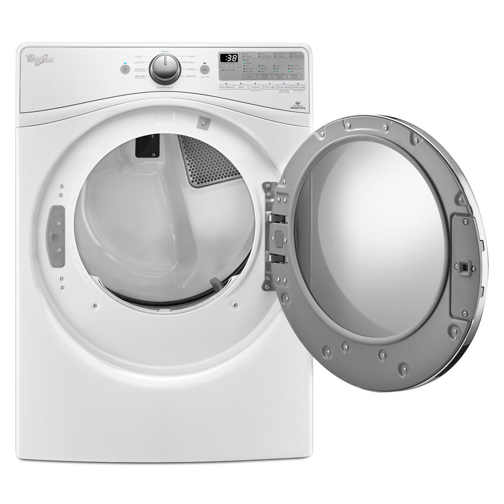 Whirlpool WED92HEFW  7.4 cu. ft. Electric Dryer w/ Advanced Moisture Sensing - White