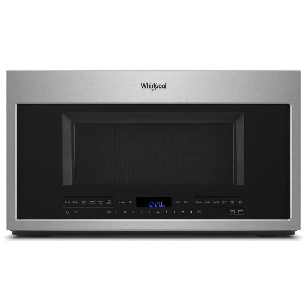 Whirlpool WMH75021HZ 2.1 cu. ft. Over the Range Microwave with Steam Cooking