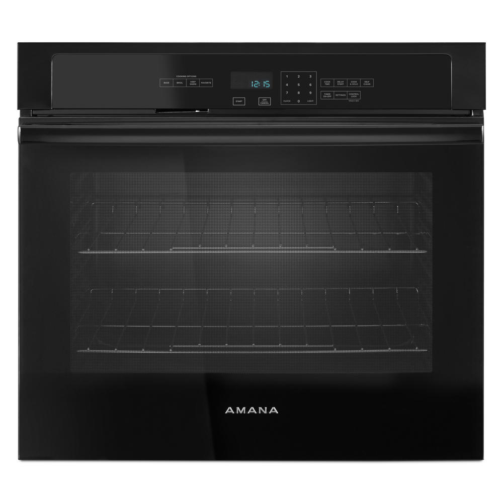 Amana AWO6313SFB  30" Electric Wall Oven w/ the FIT System - Black