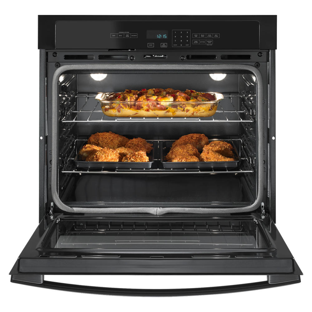 Amana AWO6317SFB  27" Electric Wall Oven w/ the FIT System - Black
