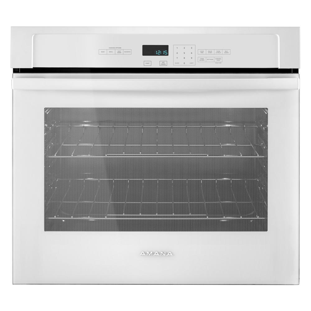 Amana AWO6317SFW  27" Electric Wall Oven w/ the FIT System - White
