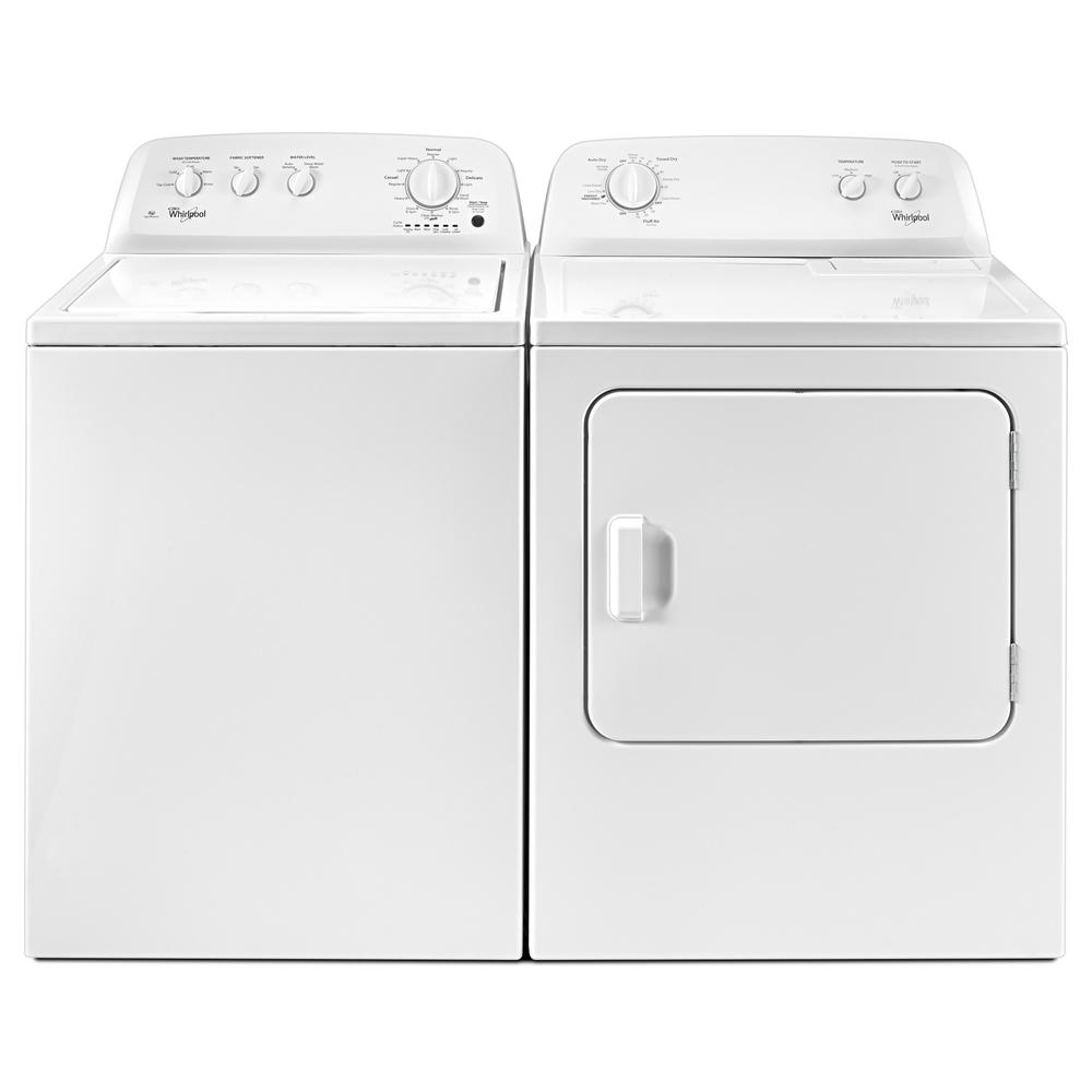 Whirlpool WGD4616FW  7.0 cu. ft. Front Load Paired Gas Dryer w/ Wrinkle Shield&#8482; Option - White
