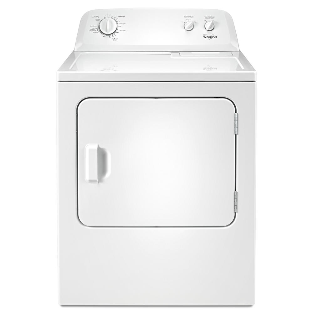 Whirlpool WGD4616FW  7.0 cu. ft. Front Load Paired Gas Dryer w/ Wrinkle Shield™ Option - White