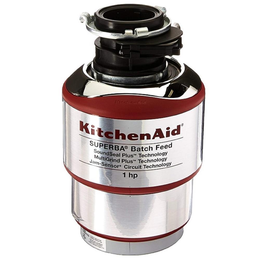 KitchenAid KBDS100T 1 HP Batch Feed Food Disposer