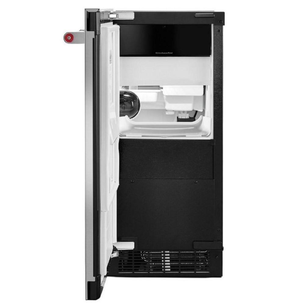 KitchenAid KUIX535HPS 15" Stainless Steel BuiltIn Ice Maker