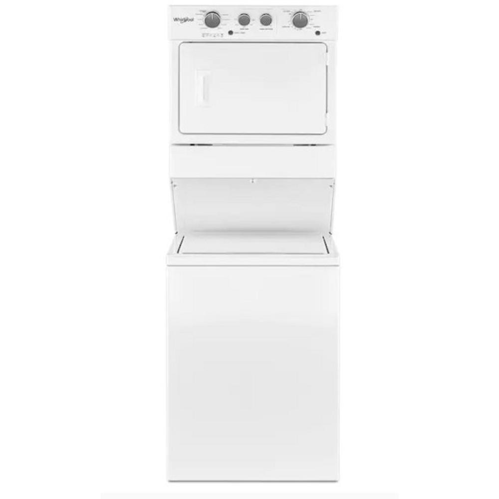 Whirlpool WET4027HW 3.5 cu.ft. Washer and 5.9 cu.f.t Dryer High Efficiency White Electric Laundry Center