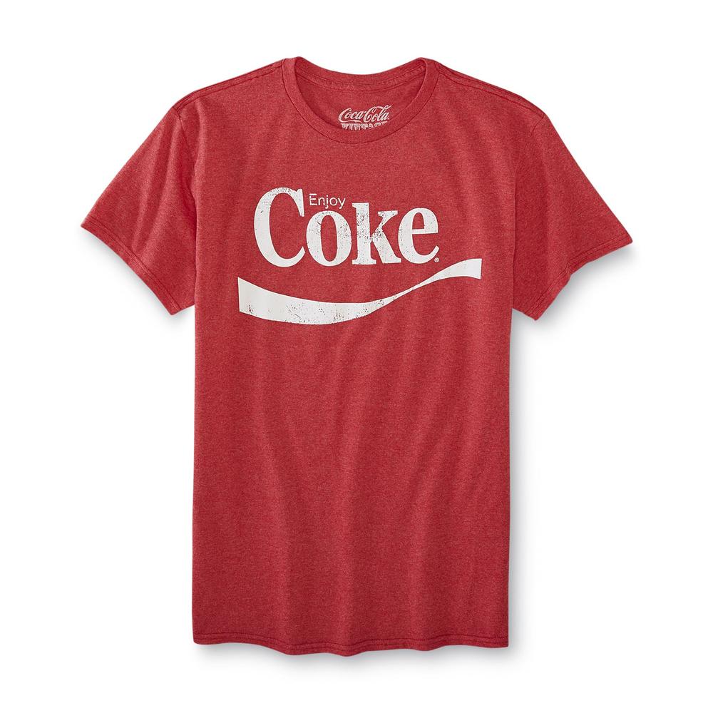 Coca-Cola Young Men's Graphic T-Shirt - Enjoy Coke