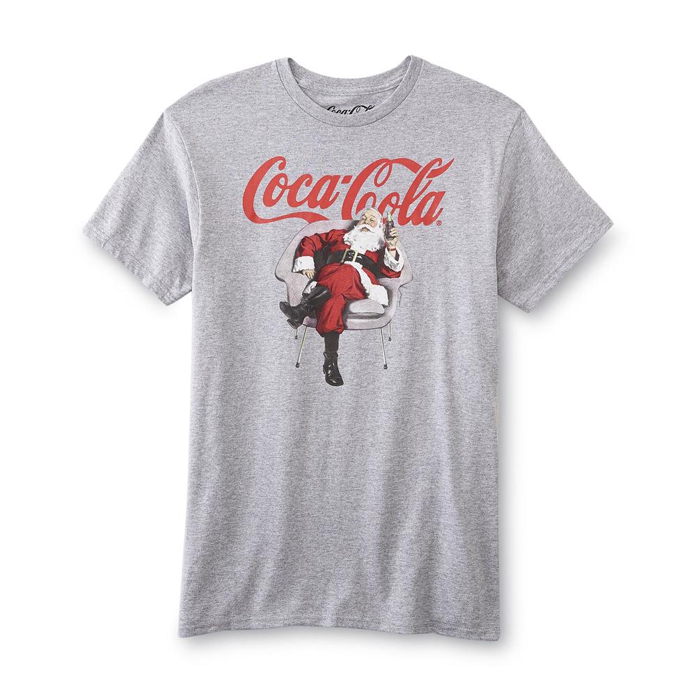 Coca-Cola Men's Graphic T-Shirt - Santa Claus