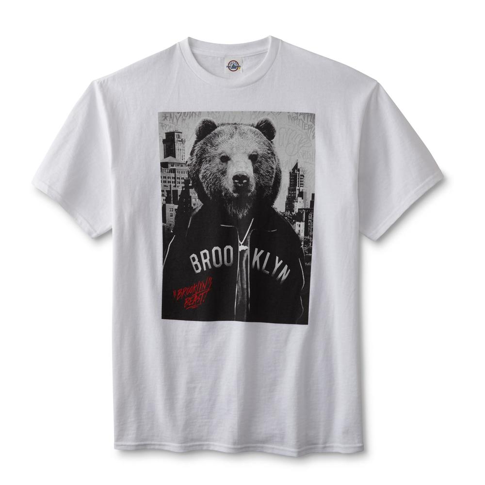 Young Men's Graphic T-Shirt - Brooklyn Bear