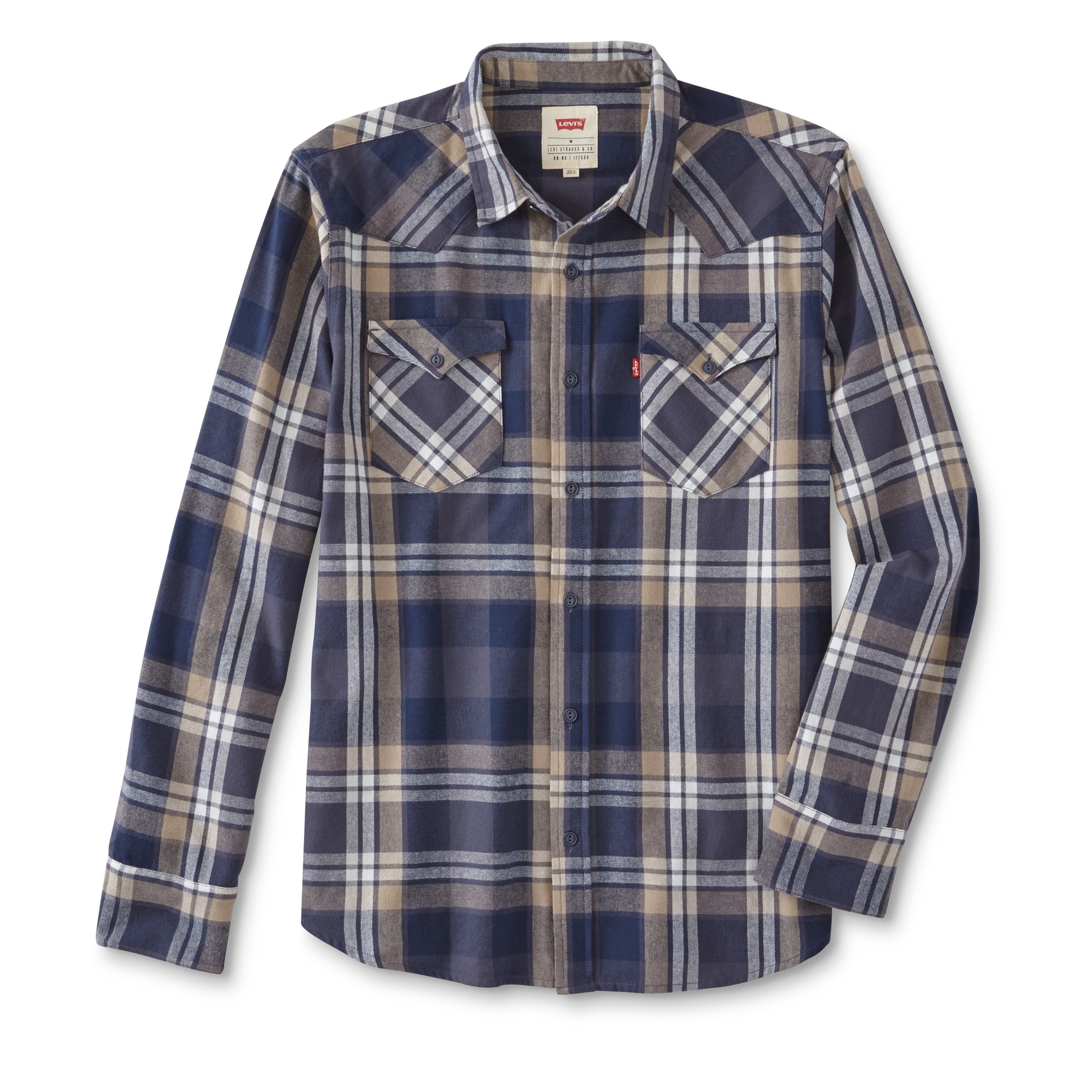 levi's flannel shirt mens