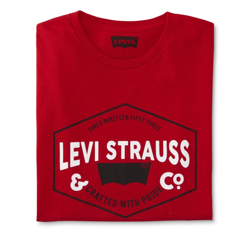 Levi's Men's Graphic T-Shirt-Logo
