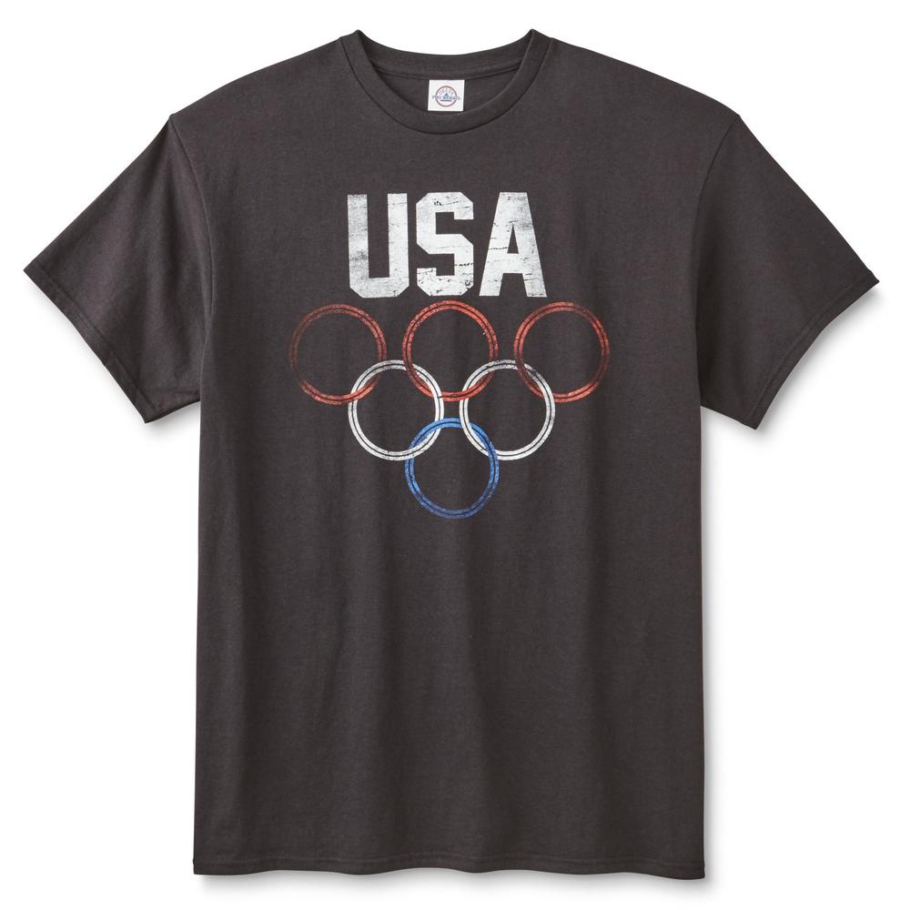 Young Men's Graphic T-Shirt - Olympic Rings