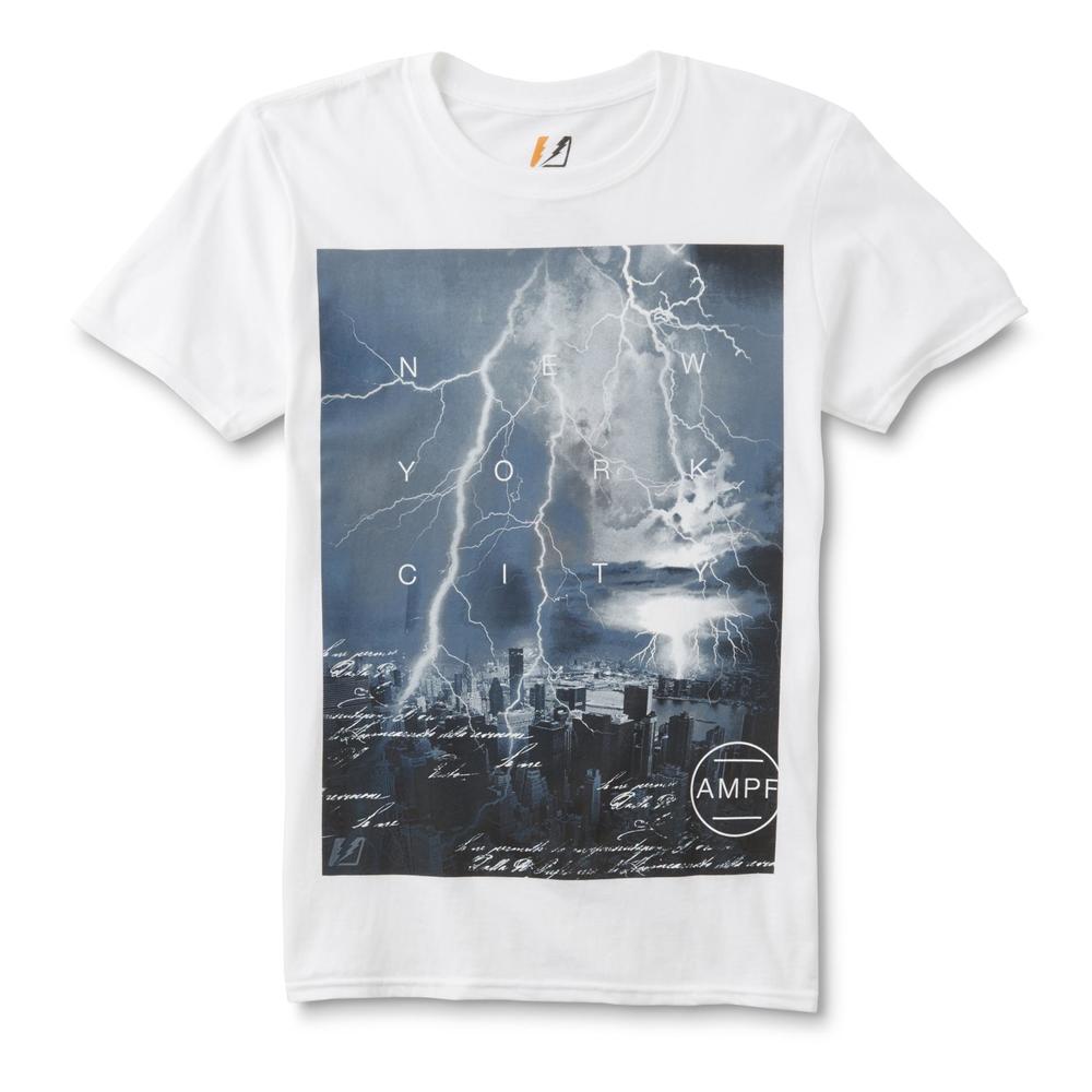 Amplify Young Men's Graphic T-Shirt - New York Lightning
