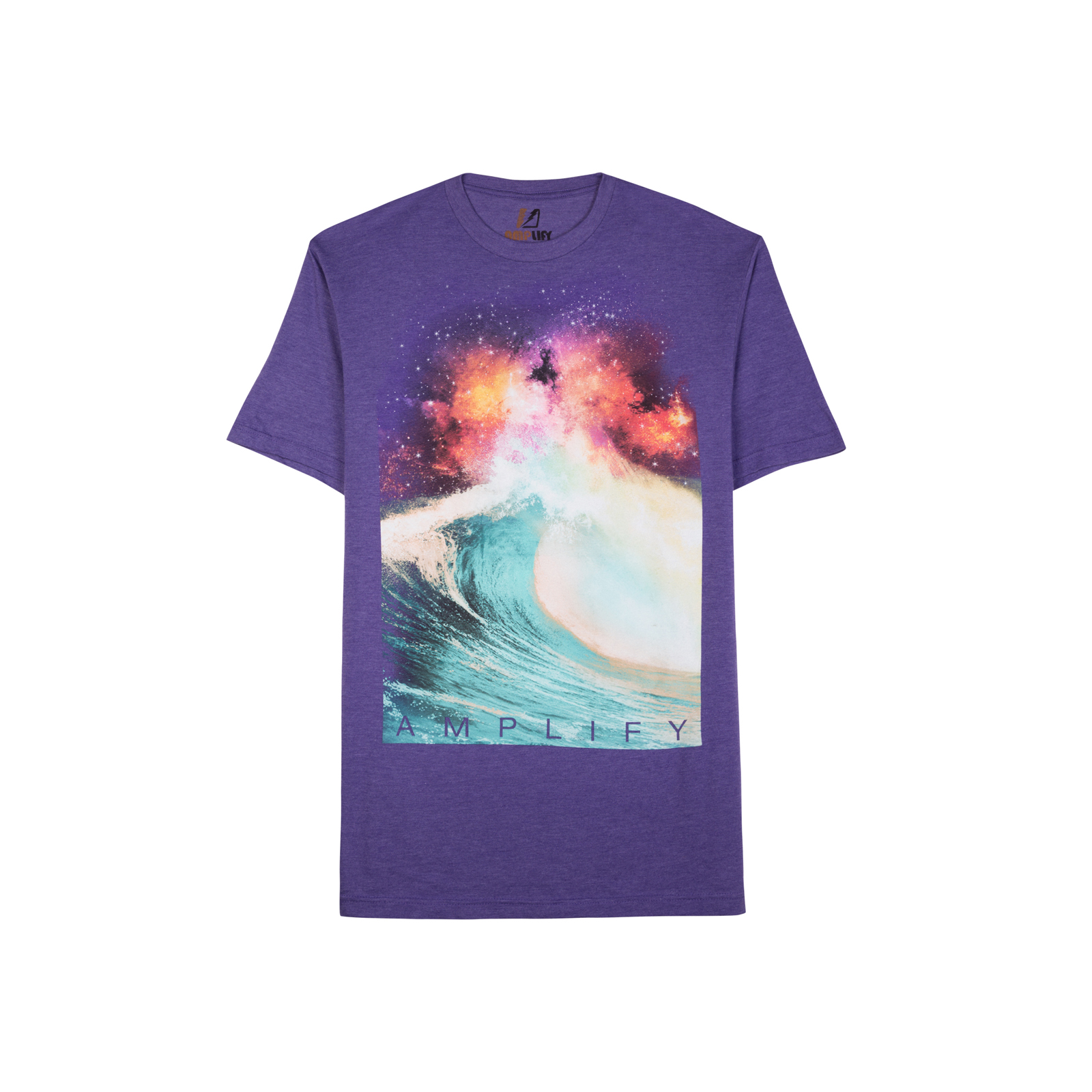 Amplify Young Men&#8217;s Graphic T-Shirt - Cosmo Wave