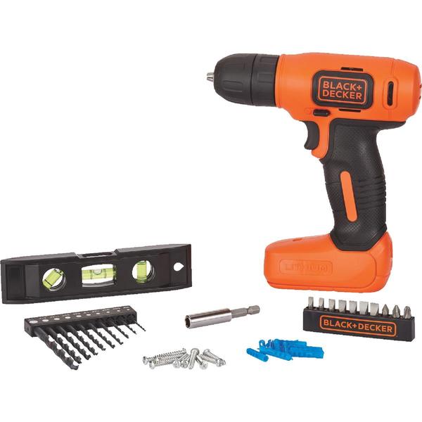 Black Decker Bdcd8hdpk 8v Cordless Drill Home Decor Kit Sears