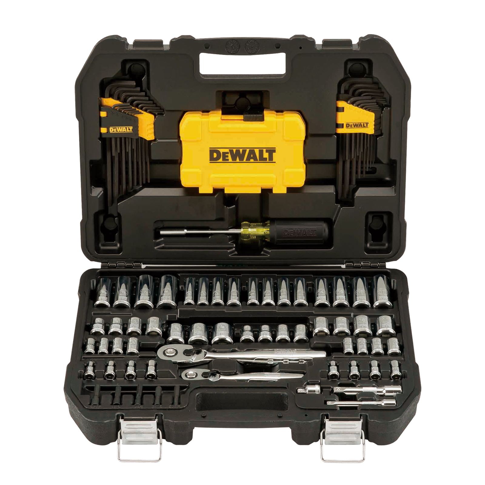DeWalt DWMT73801 108 Piece 1/4" & 3/8" Drive Socket Tool Set
