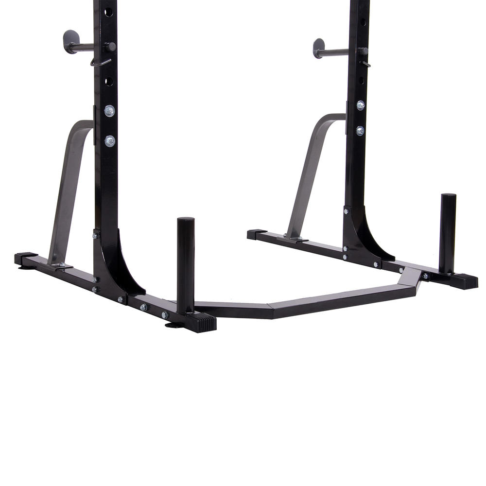 Body Champ Power Rack System with Olympic Weight Plate Storage