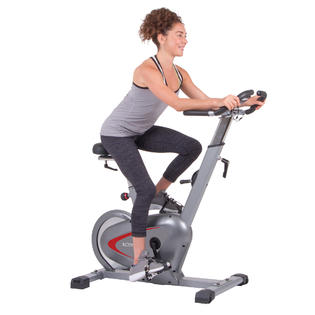 Body Champ Indoor Upright Bike Cycle Trainer with Rear Drive Flywheel
