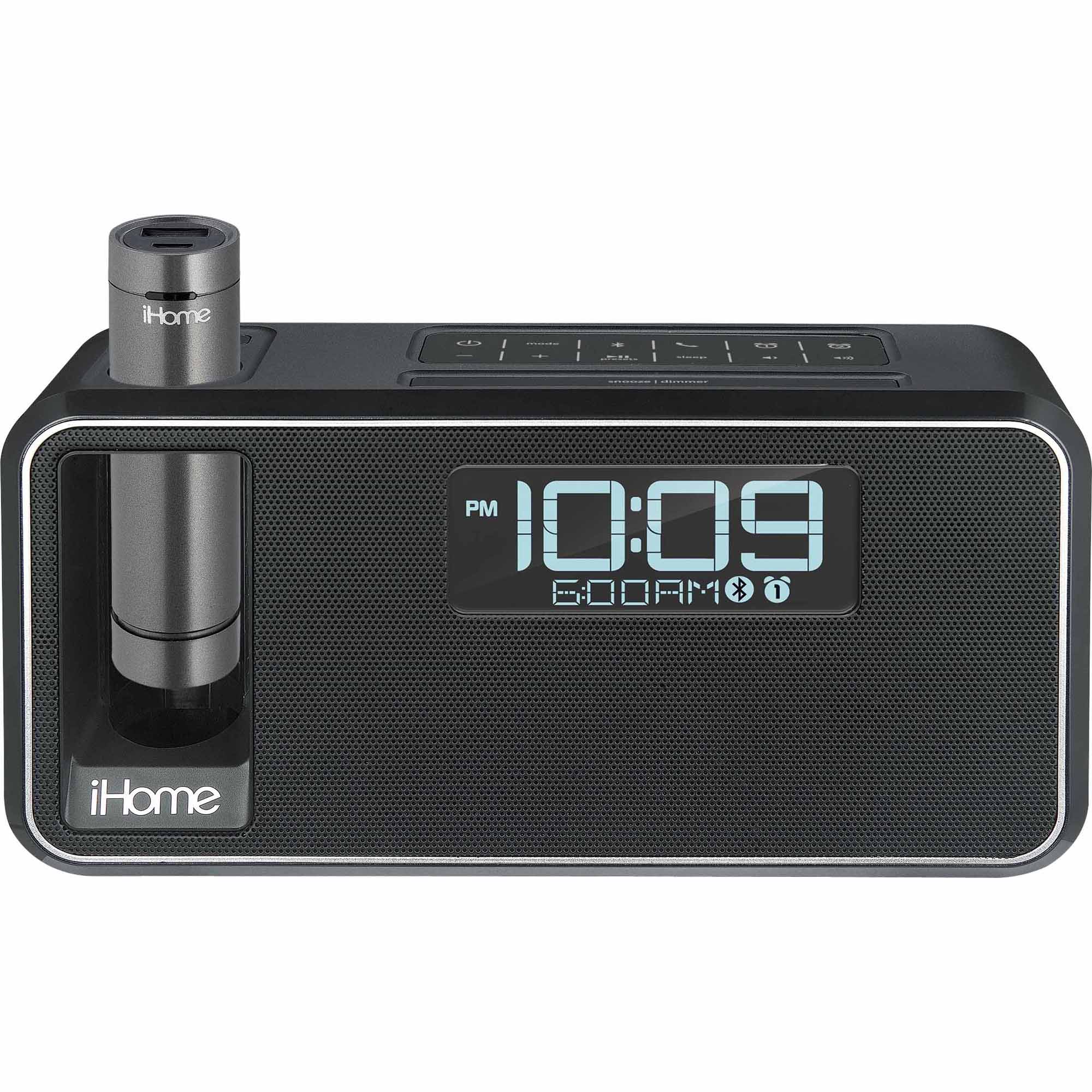 ihome bluetooth docking clock radio