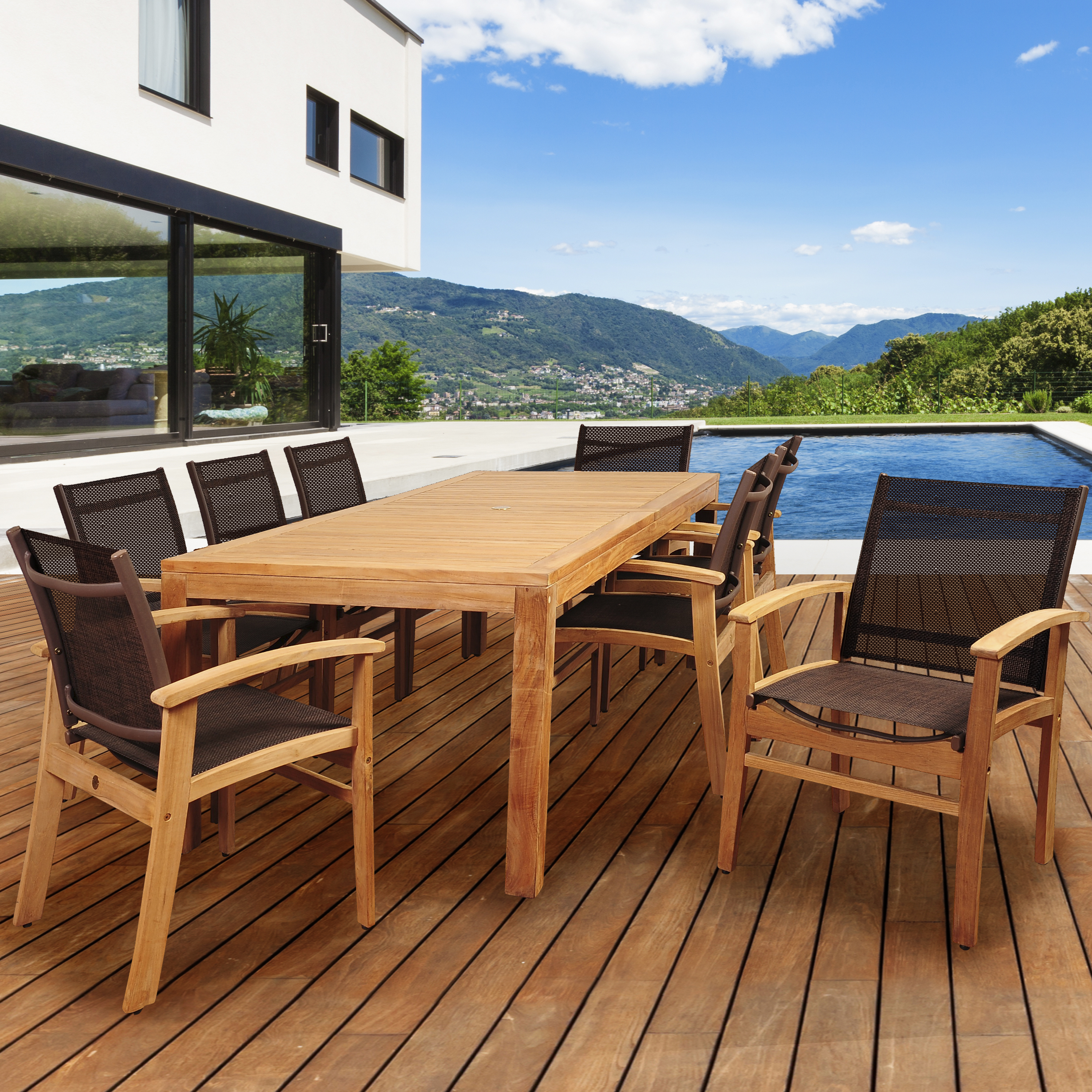 Dining Sets Wood Faux Wood Sears