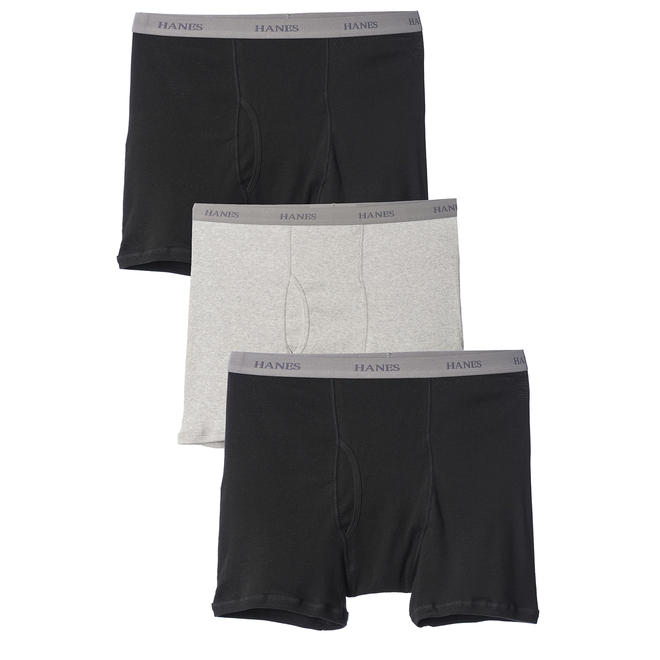 Hanes Mens Big and Tall Ultimate Boxer Brief 3 Pack Online Exclusive