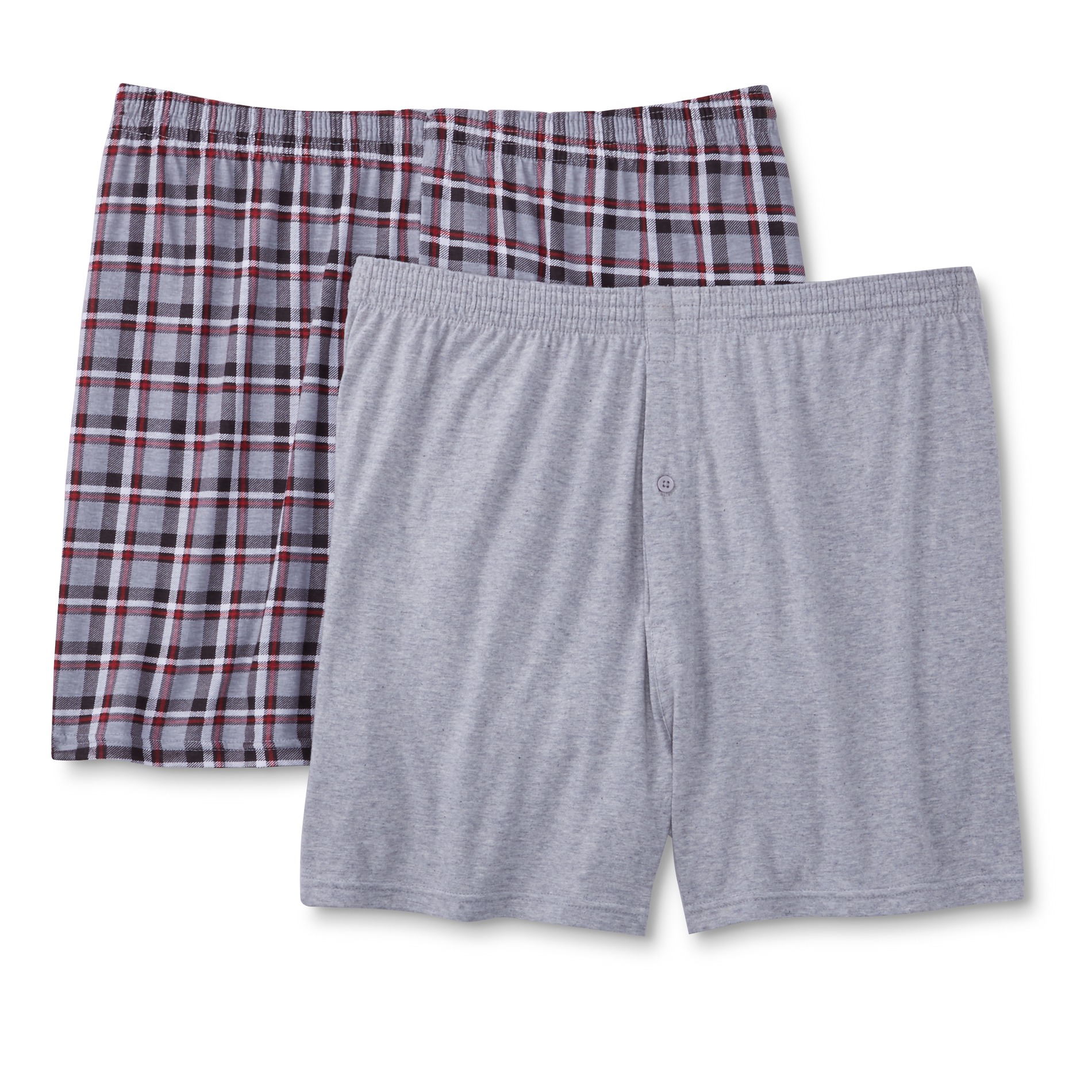 Simply Styled Men's 2-Pack Knit Boxer Shorts