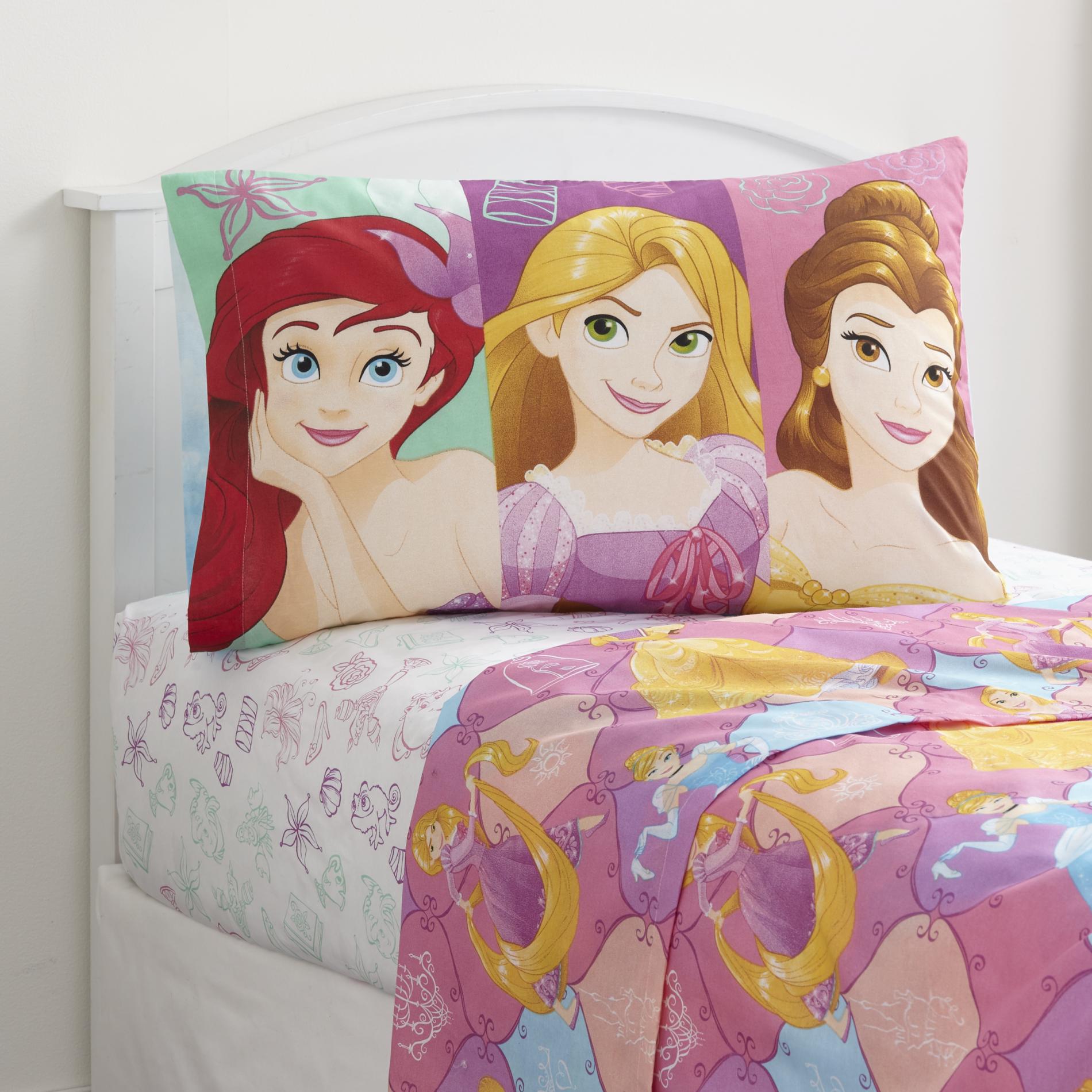 girls disney bedding