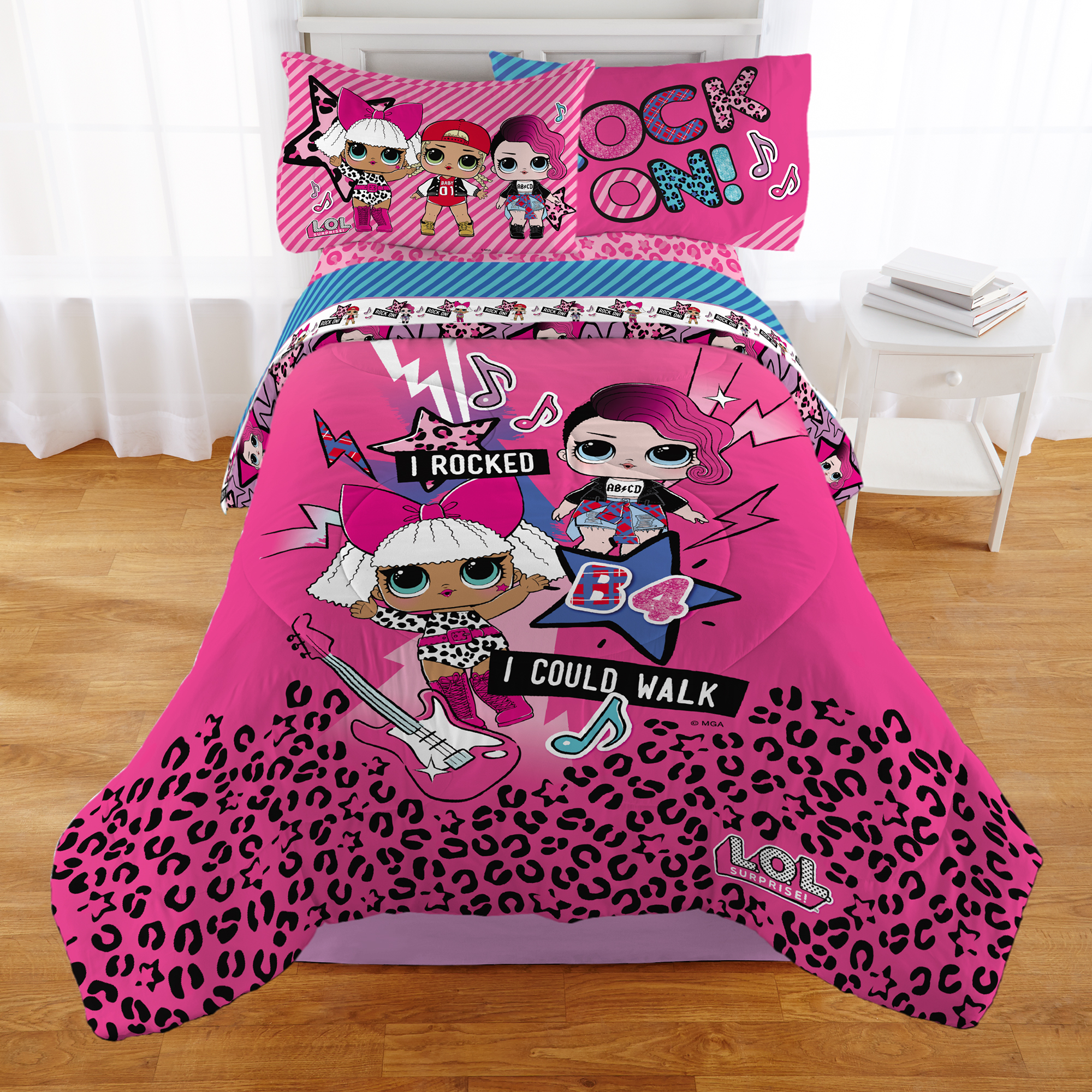 MGA Entertainment L.O.L. Surprise Rock On Twin Comforter MGA Entertainment L.O.L. Surprise Rock On Twin Comforter