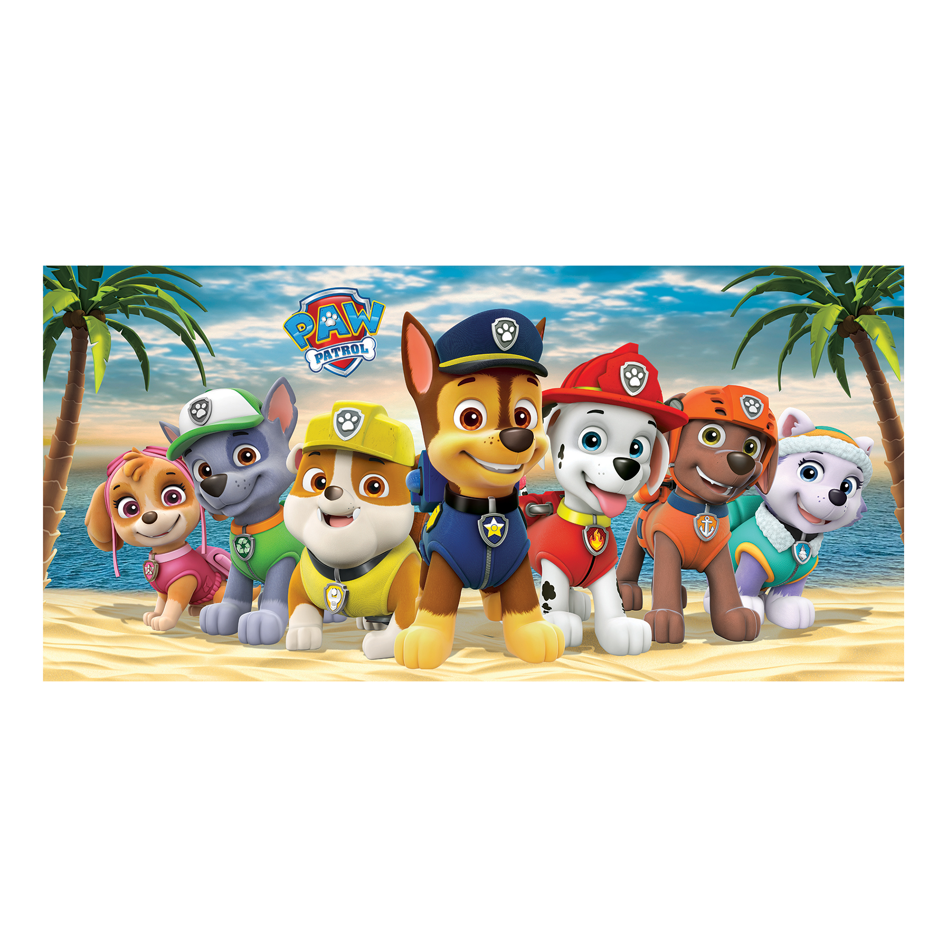 Nickelodeon Paw Patrol Make A Stand Beach Towel