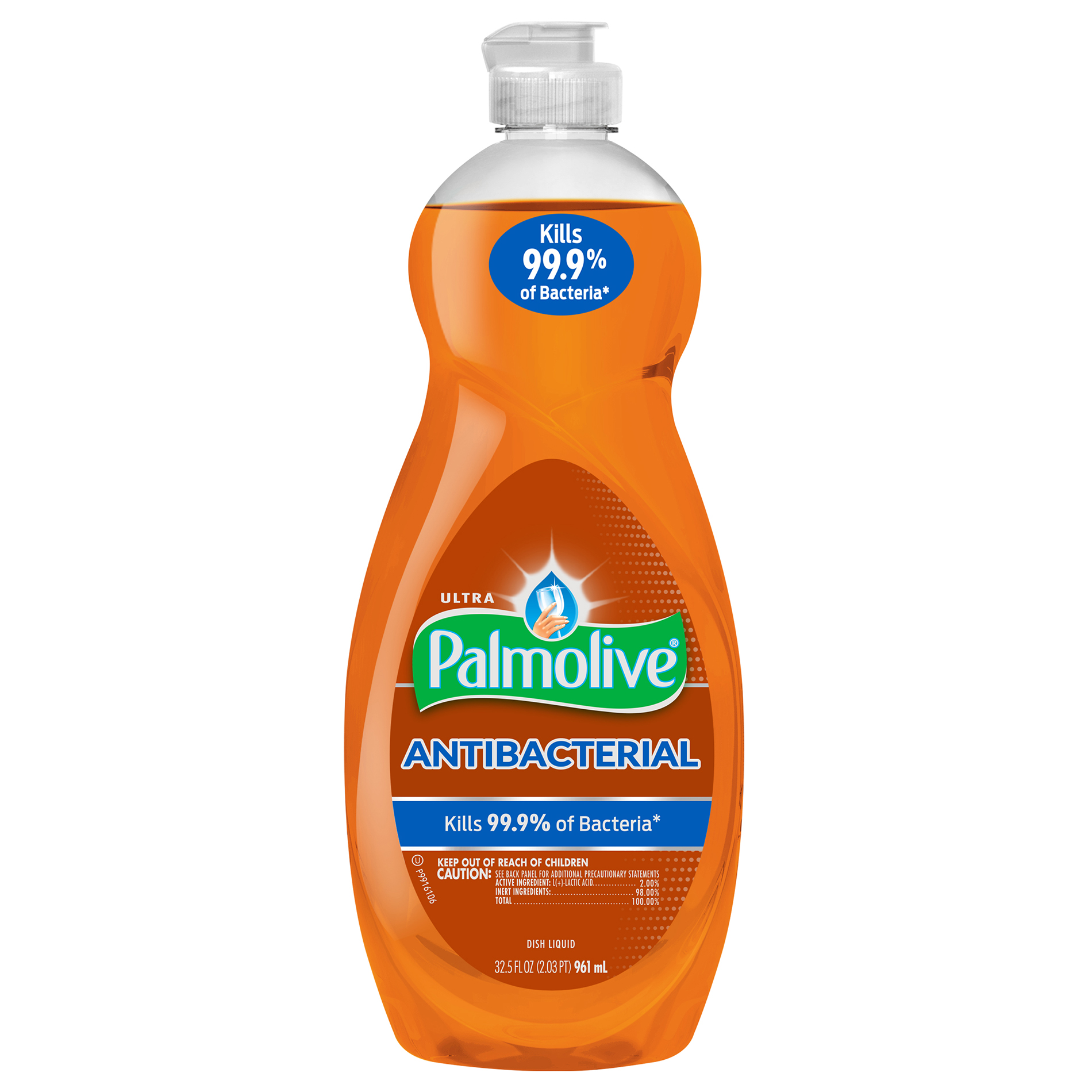 Palmolive Ultra Liquid Dish Soap, Antibacterial - 32.5 fluid ounce