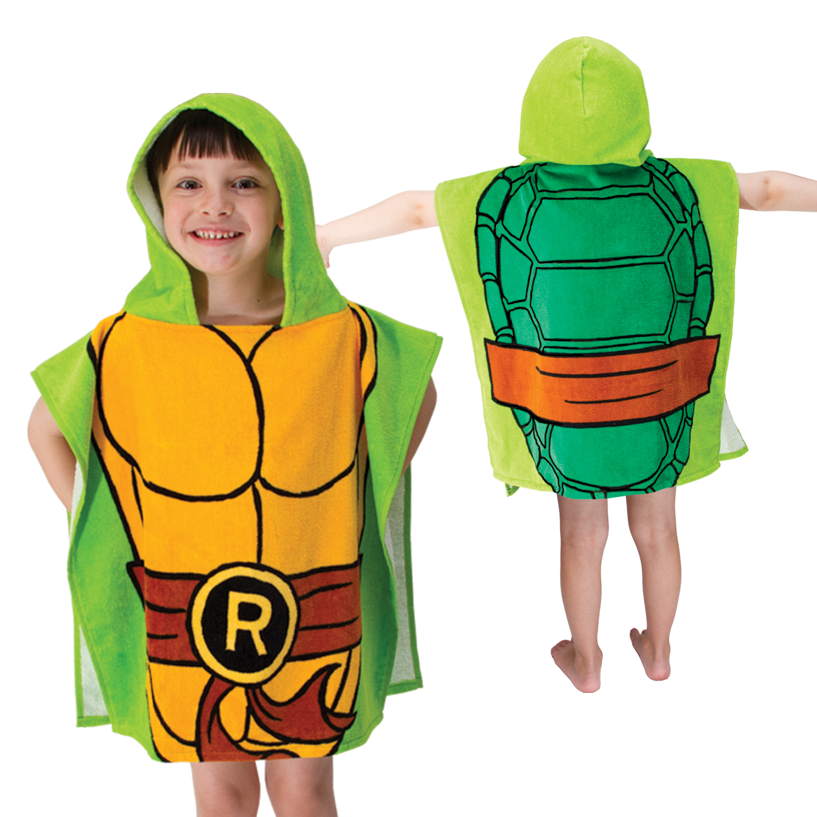 ninja turtle hooded towel