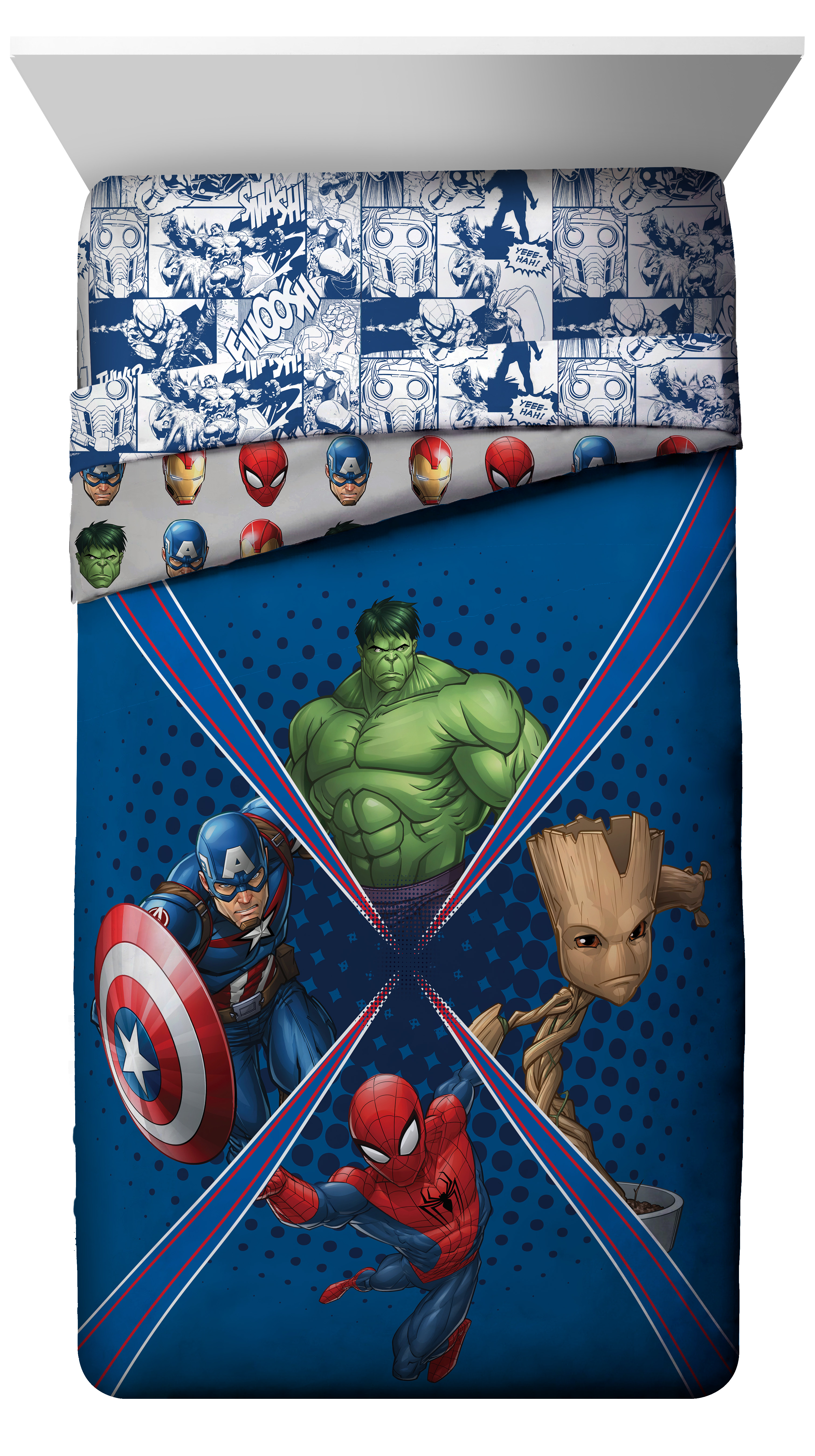 Marvel Avengers Twin Comforter