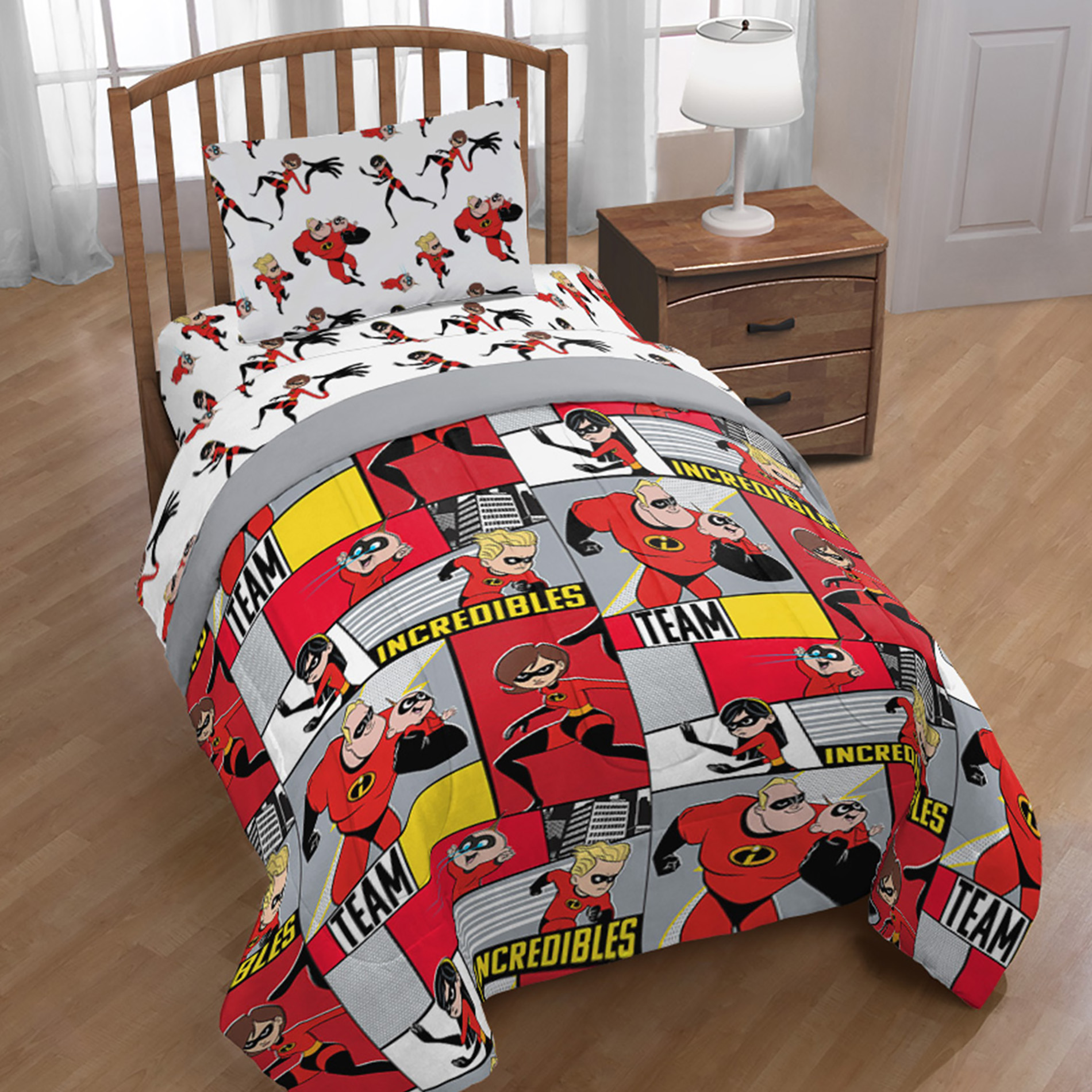 Disney 2pc. Twin Comforter Set - Incredibles Disney 2pc. Twin Comforter Set - Incredibles